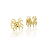 10K/14K Gold Personalized Initial Name Earring