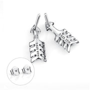 925 Sterling Silver Arrow Style stud earring